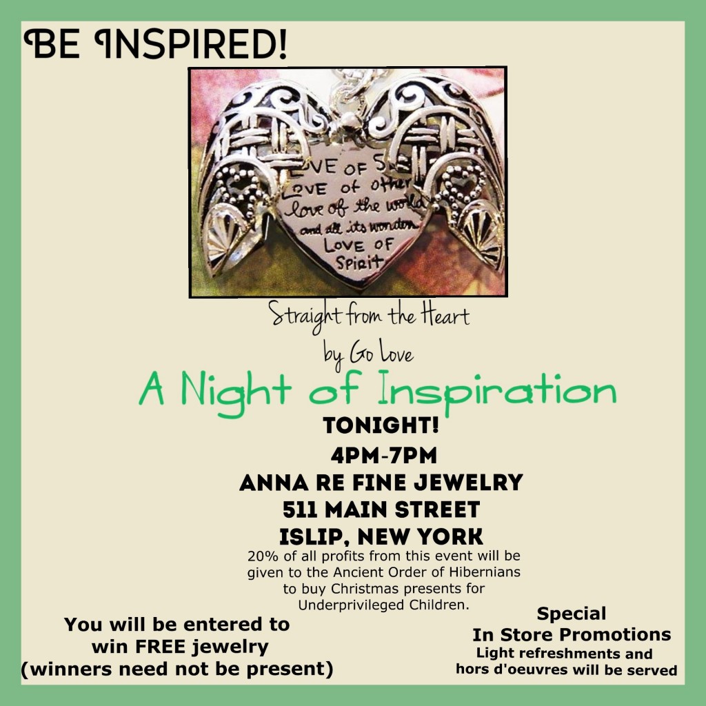 Anna re night of inspiration